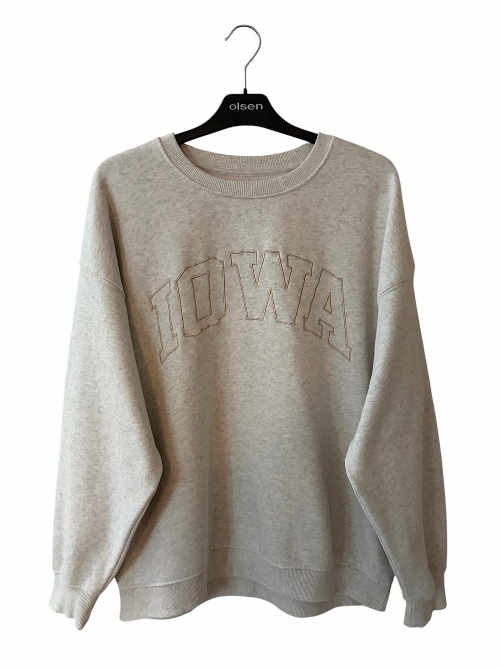 State of Mine ($35) Iowa Oatmeal Crewneck - PTP 27